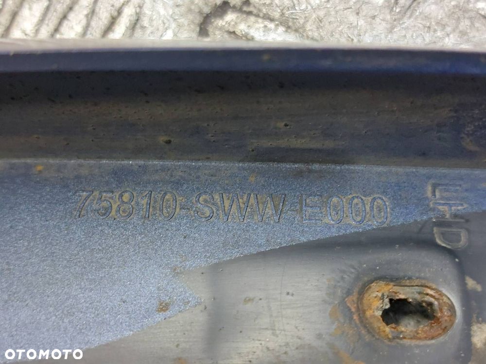 CHLAPACZ LEWY PRZÓD + PRAWY PRZÓD HONDA CR-V III B548P 75800-SWW-E000 - 4
