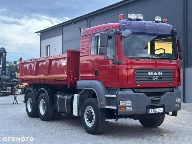 MAN TGA 26.430 Kipper Dautel Hydroburta 6x6 HDS stan idealny - 7