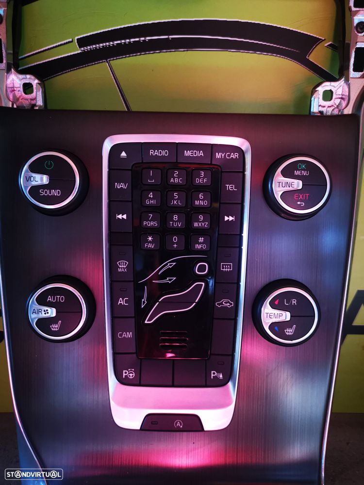 VOLVO V40 COMANDOS MULTIMÉDIA CLIMATRONIC DISPLAY - S065 - 3