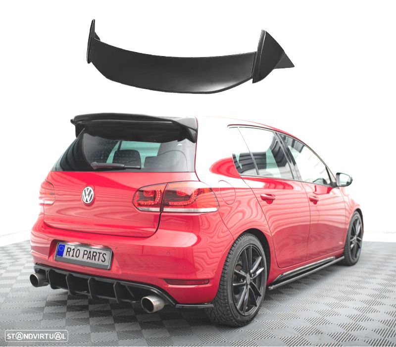 AILERON SPOILER VOLKSWAGEN VW GOLF 6 08-12 LOOK ASPEC - 1