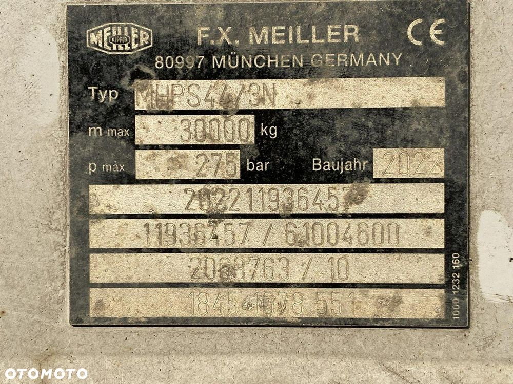 Meiller kisa3 39.0t - 23