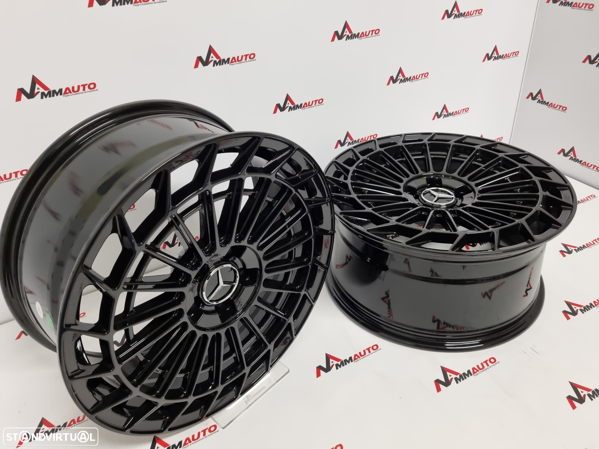 Jantes Mercedes Classe S S580 SRX06 Preto Brilho 19 - 5