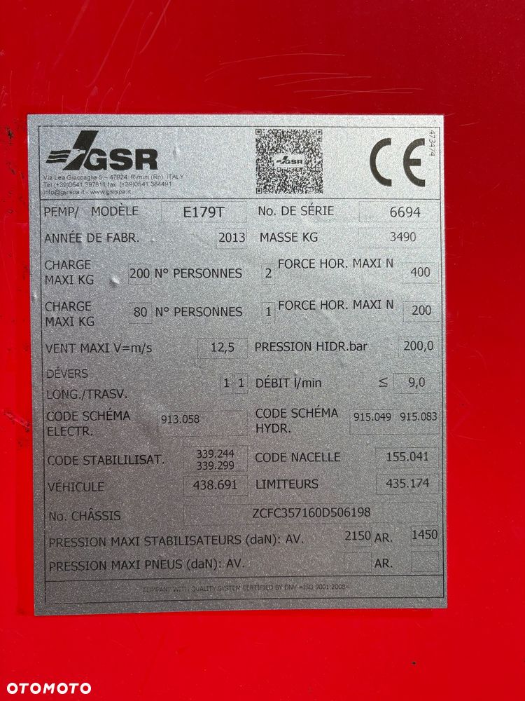 Iveco DAILY 35S11/Podnośnik koszowy/17m/Sprowadzony/Super stan - 24