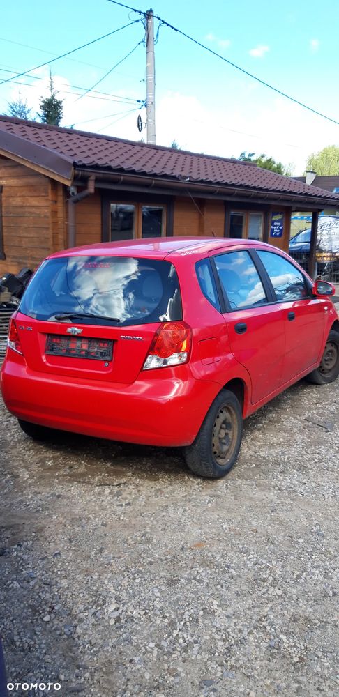 CHEVROLET AVEO 04- SILNIK 1.2b b12s1 maska drzwi zderzak klapa tył skrzynia biegów - 3