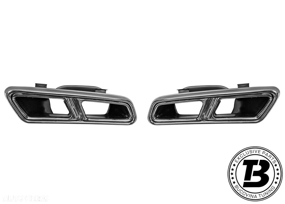 Pachet Exterior compatibil cu Mercedes S Class W222 S63 Design - 10