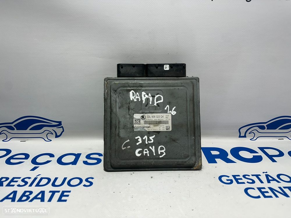 .Centralina Motor Continental VW Audi Volkswagen Seat Skoda 1.6 TDi CAY 03L906023QK 5WP42918AA 2009 - 2015 - 1