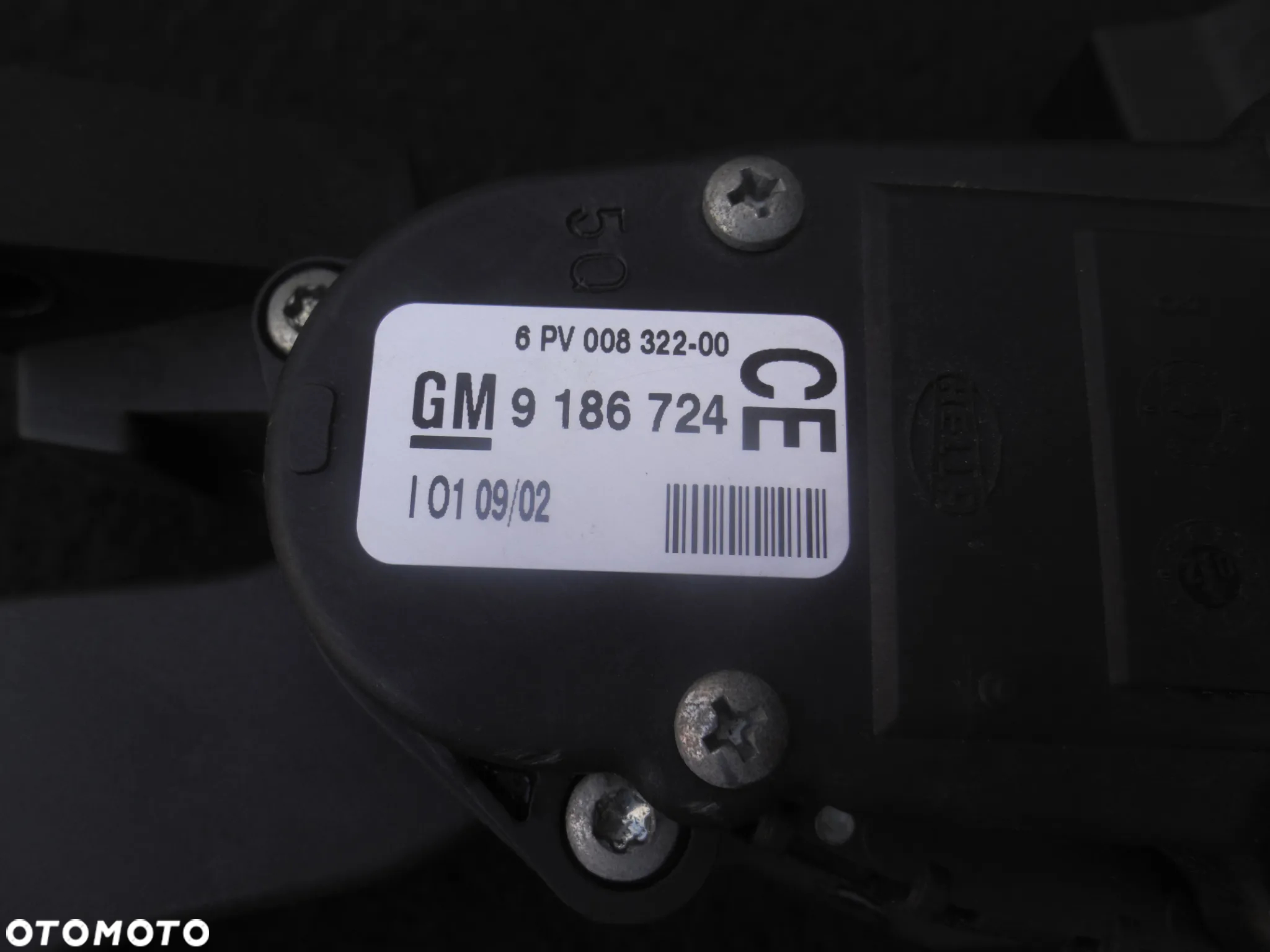 POTENCJOMETR PEDAŁ GAZU VECTRA C SIGNUM 9186724CE EUROPA POSIADAM 3 SZT - 8