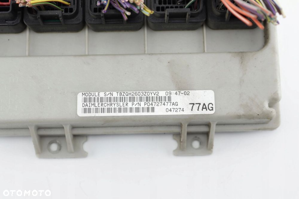 MODUŁ BCM CHRYSLER VOYAGER IV (2001-2008) 3.3 V6 P04727477AG - 2