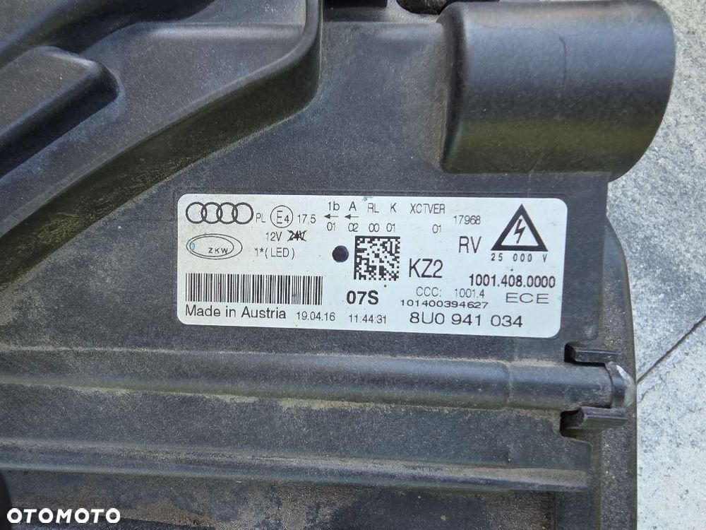 AUDI Q3 RSQ3 8U0 LIFT Lampy przód Full Led Dynamic 8U0941033 8U0941034 - 15