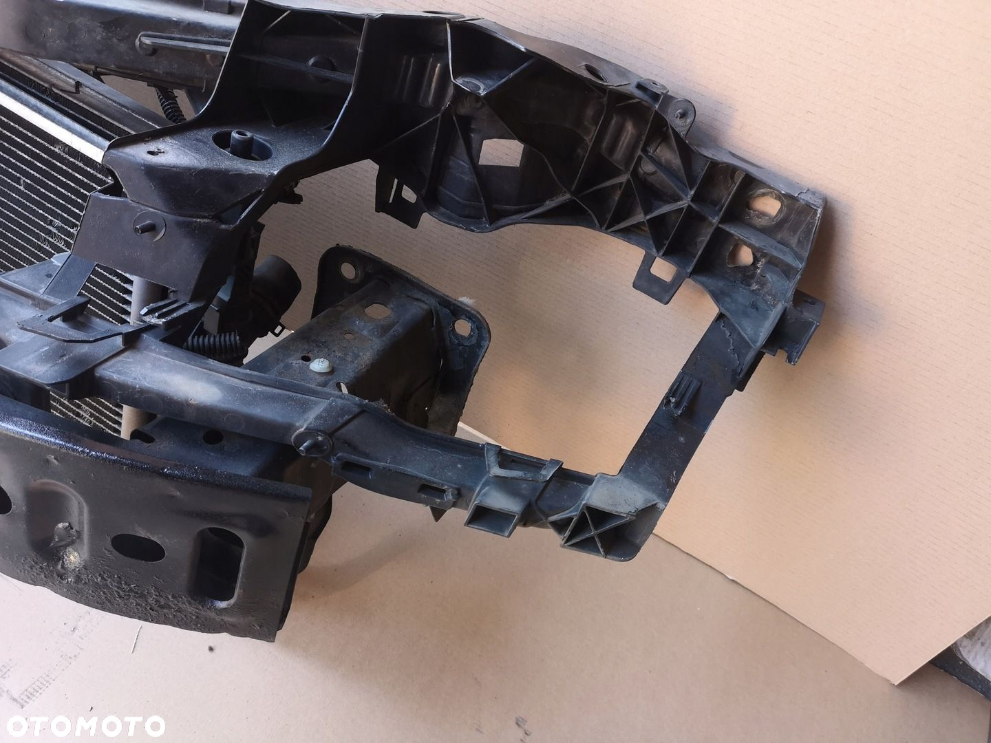 FORD FOCUS MK2 LIFT 07- PAS PRZEDNI WZMOCNIENIE CZOŁOWE 1.6 16V KOMPLETNE - 4
