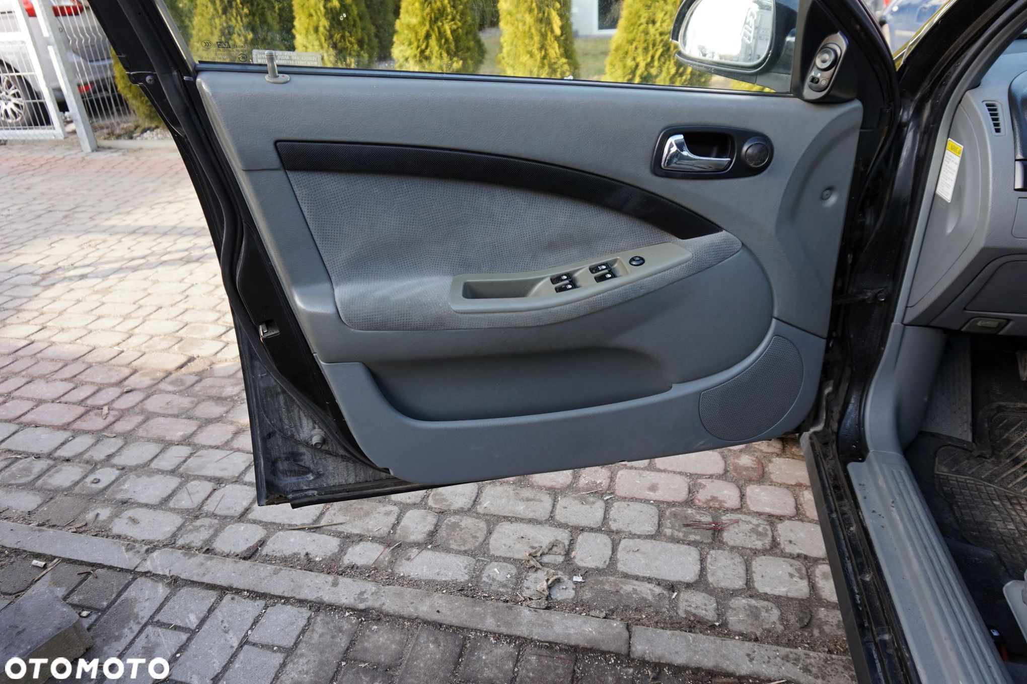 DRZWI PRZEDNIE LEWE LACETTI I 5D HB 87U  CZARNY CHEVROLET 2003-2009 - 6