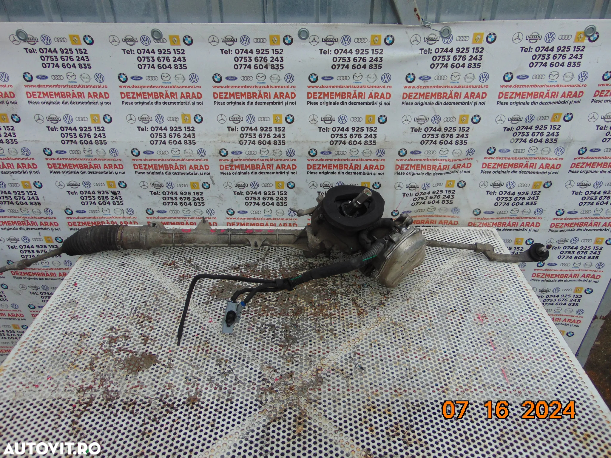 Caseta directie Peugeot 208 II Opel Corsa F 2008 citroen ds3 ds7 c5 c4 Mokka 308 cod 38210544 - 4