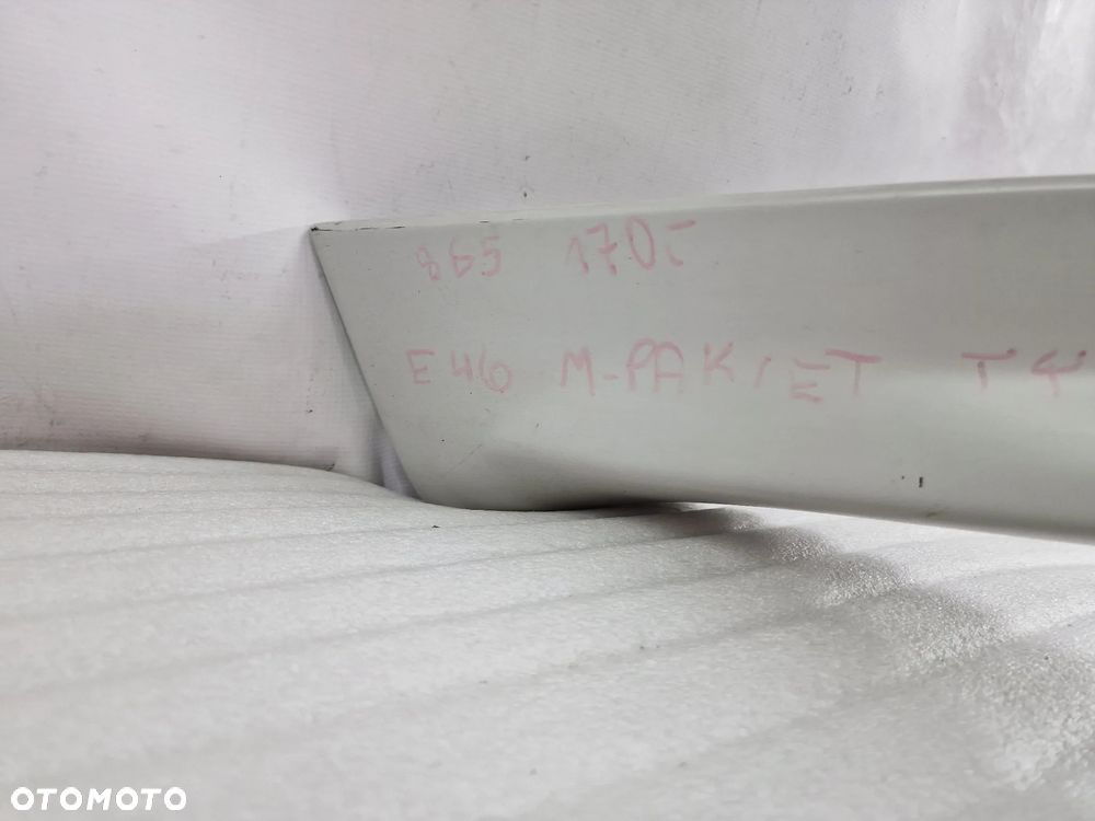 BMW E46 AERO SEDAN 98-01 DYFUZOR / SPOJLER / DOKŁADKA POD ZDERZAK TYLNY TYLNI TYŁ , NR 9410899 , NR AUKCJI DT632 - 3