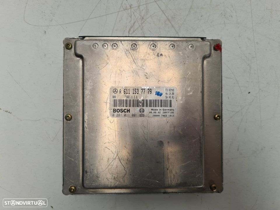 MERCEDES W203 CLASS C 200 2.2 CDI 2002 | CENTRALINA BOSCH | Ref: A 611 153 77 79 - 0 281 011 001; - 2