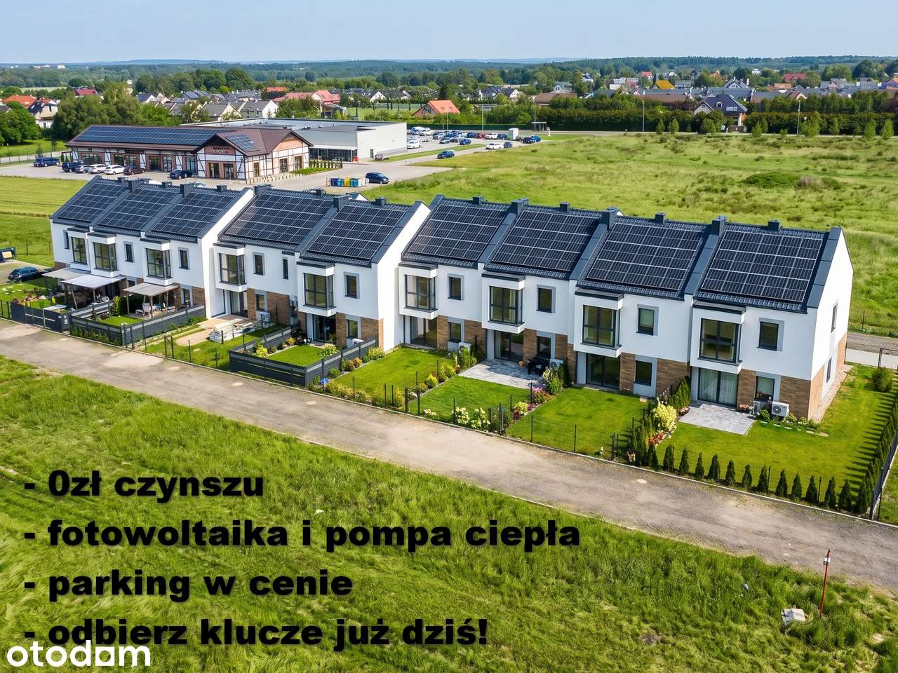 Odbierz dziś! 3 pokoje z twoim ogrodem/ciszą 54m, 0zł czynszu, parking