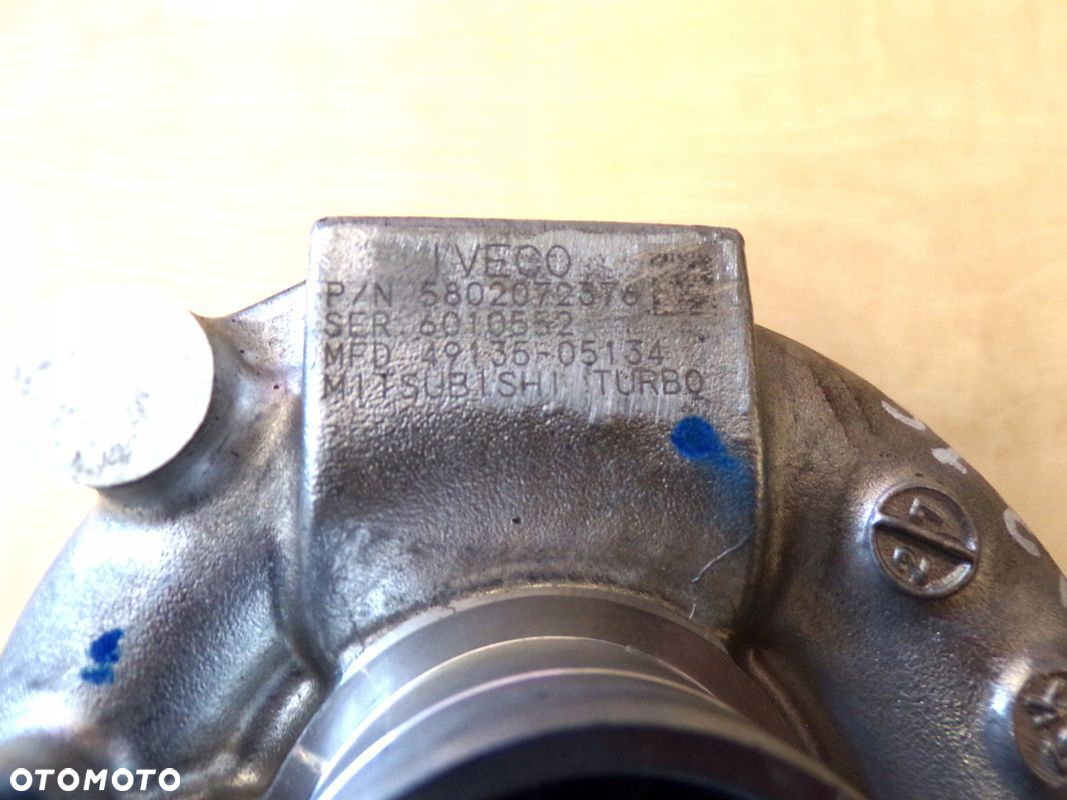 DUCATO 2.3 JTD 06-15r TURBINA NOWA ORGINAŁ EURO 4 i EURO 5 - 3