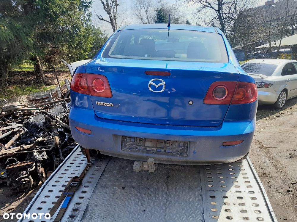 Mazda 3 BK 03-09 Klapa tylna Sedan drzwi szyba tylna w kolor - 1