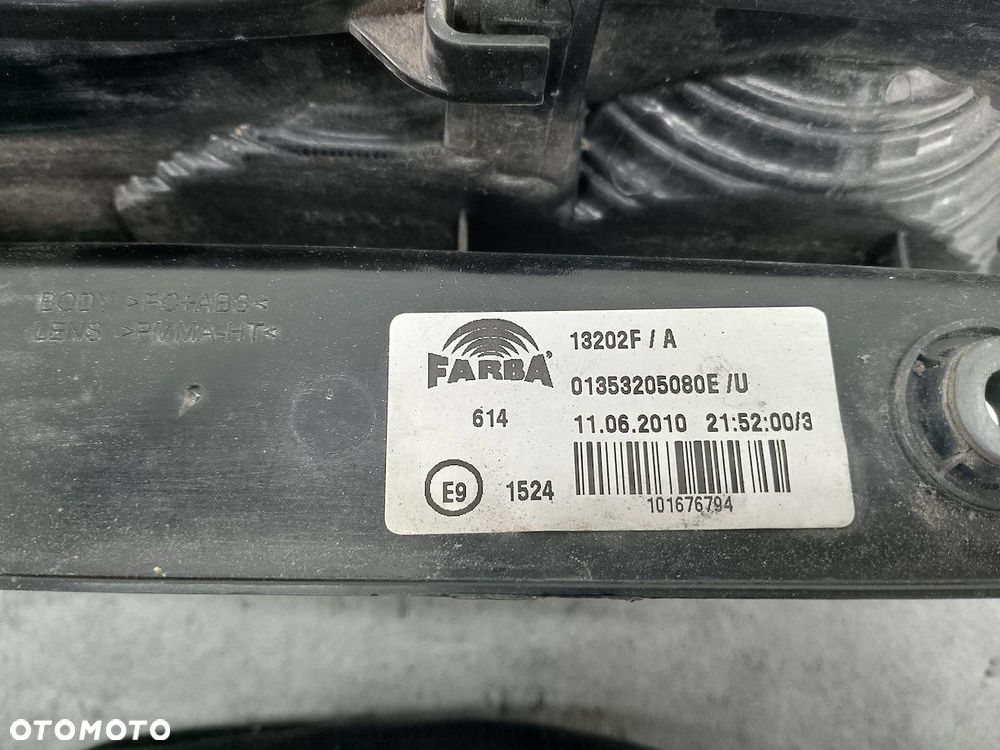 LAMPA TYLNA PRAWA CITROEN NEMO 01353205080E  13202F - 6