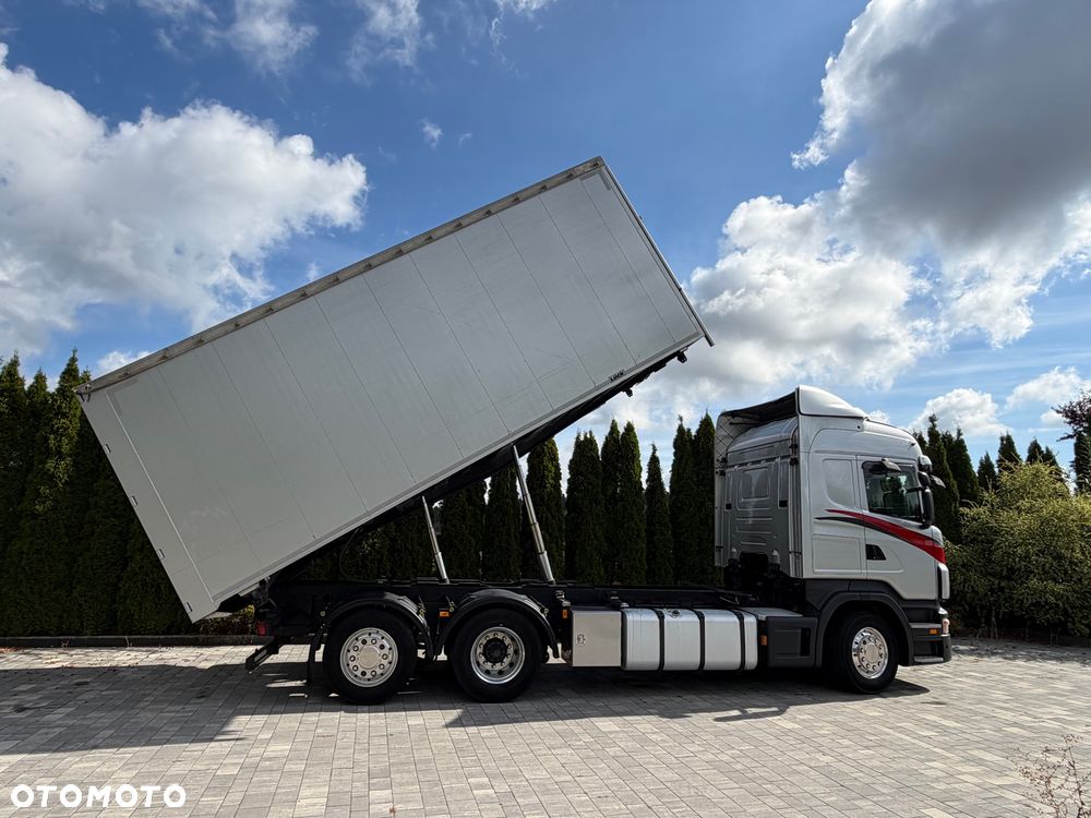 Scania / R440 / 6X2 / WYWROTKA+BURTO-FIRANKA / ZBOŻA-OTRĘBY-TORF ITP. / - 12