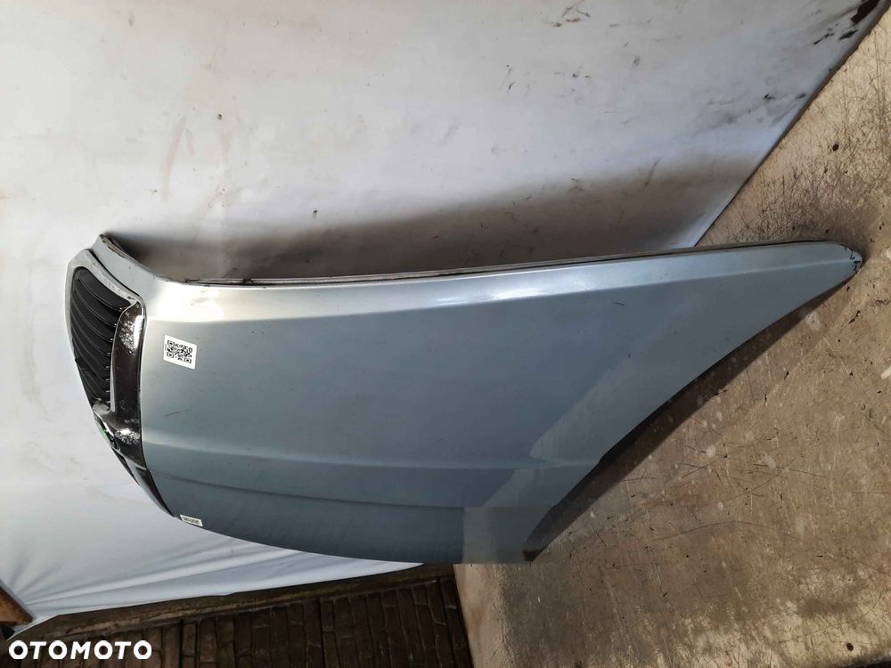 / MASKA POKRYWA SILNIKA SKODA OCTAVIA 2 II LIFT FL DO MALOWANIA ! - 2