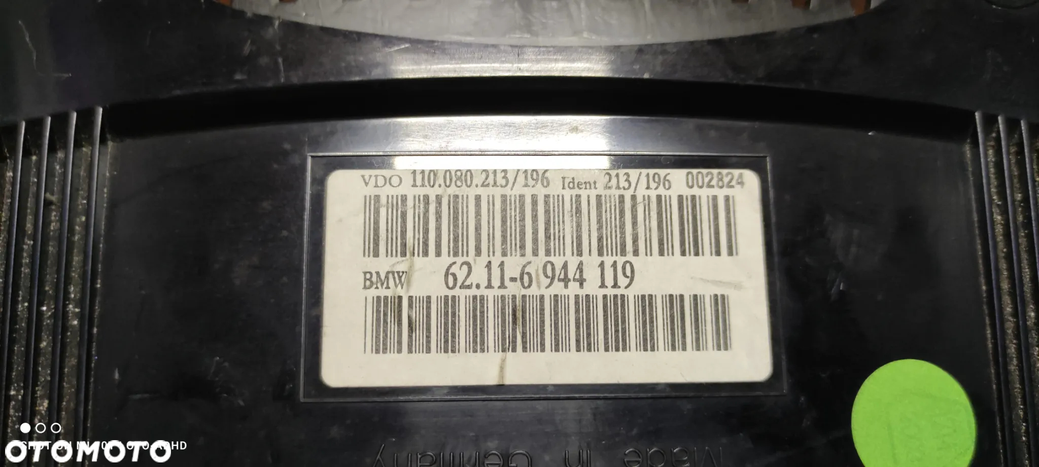 Licznik zegary ANGLIK  BMW e60 e61 2,2 2,5 3,0 m54 6944119 - 4