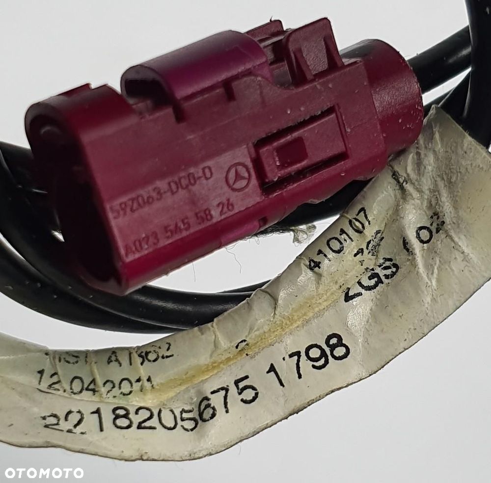 ANTENA DACHOWA GPS PŁETWA 798 MERCEDES W207 2218205675 - 5