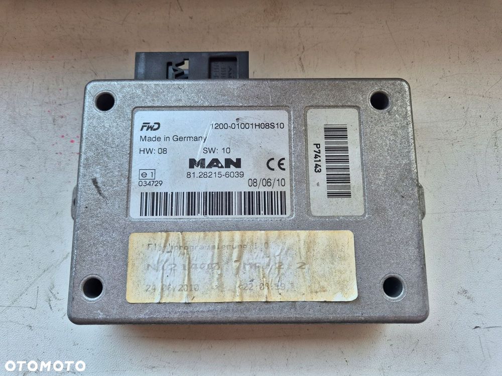 STEROWNIK KOMPUTER MODUŁ APARAT GPRS TELEFONU MAN TGX TGL TGM 81282156039 - 1