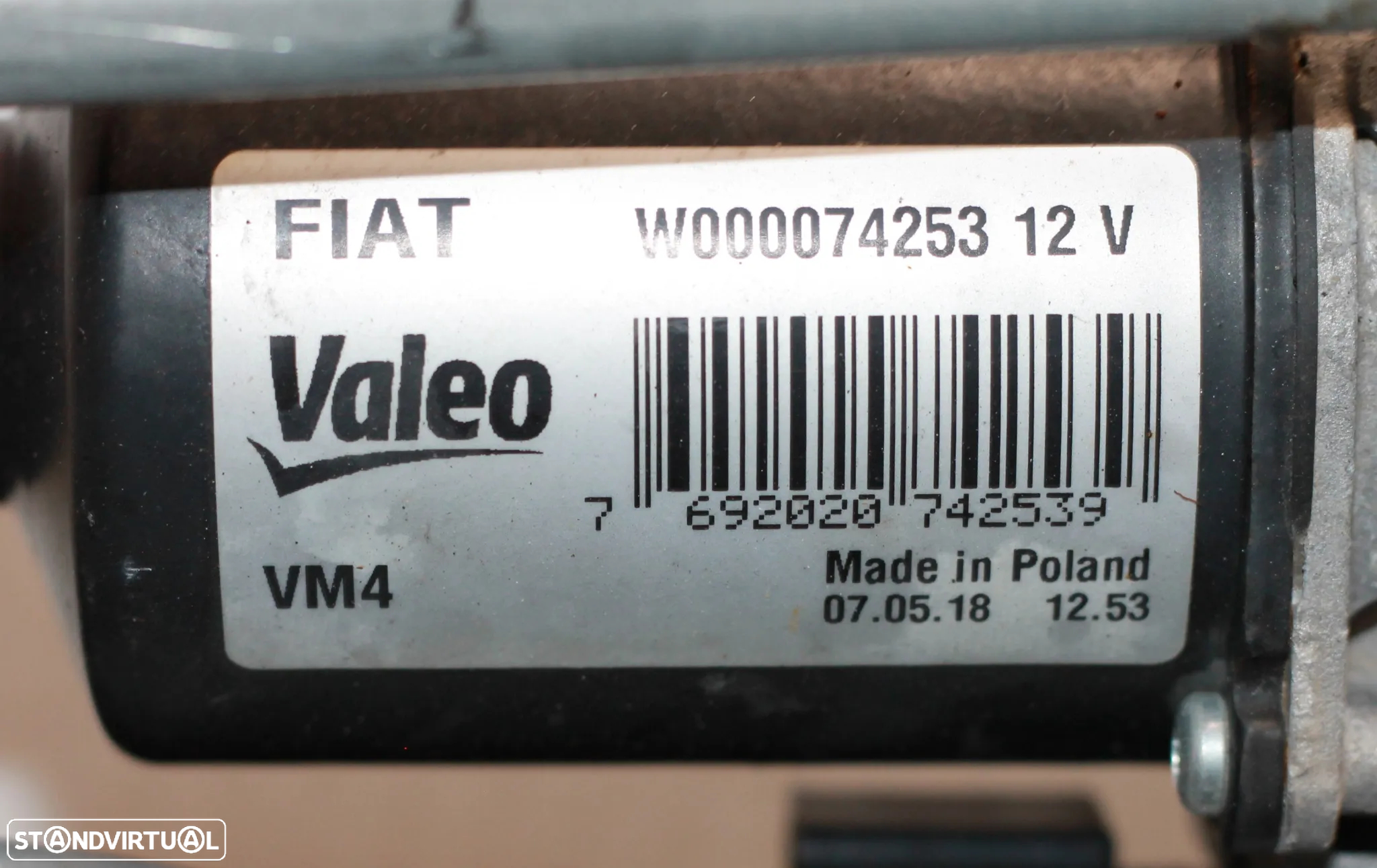 MOTOR LIMPA PARA-BRISAS FIAT TIPO - 4