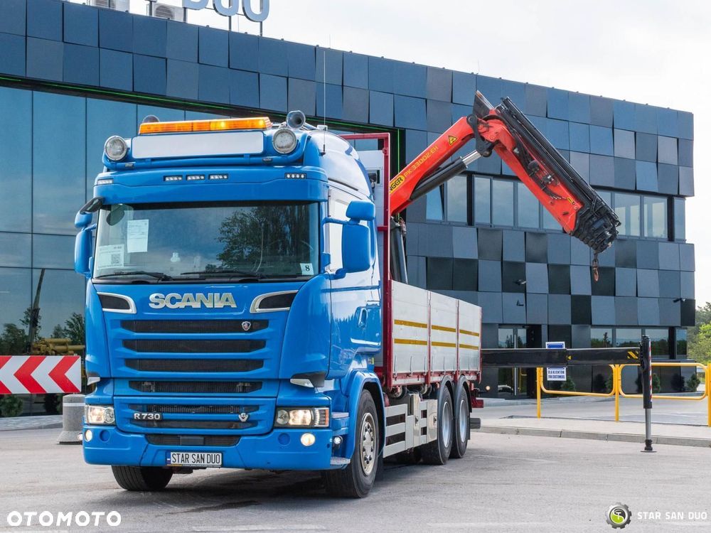 Scania R730 6X4 PALFINGER PK 33002 EH HDS Żuraw Crane - 8