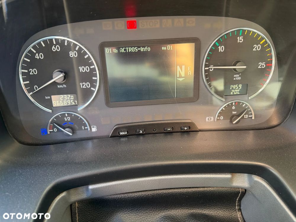 Mercedes-Benz ACTROS 2660 6x4 EURO5 POJAZD DO DREWNA Z HDS PENZ 10Z8 - 10