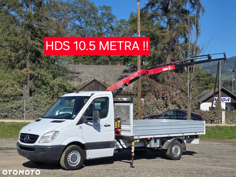 Mercedes-Benz Sprinter 315 CDI Skrzynia 3 80 M + HDS 9.5 Metra ! Fassi F28.23 ! Z Włoch  !
