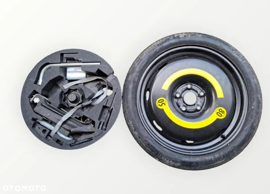 DOJAZDOWKA KOLO ZAPASOWE ZESTAW NAPRAWCZY AUDI VW SEAT SKODA 1K0 5X112 ET 25.5 R18 SLASK WYSYLKA - 1