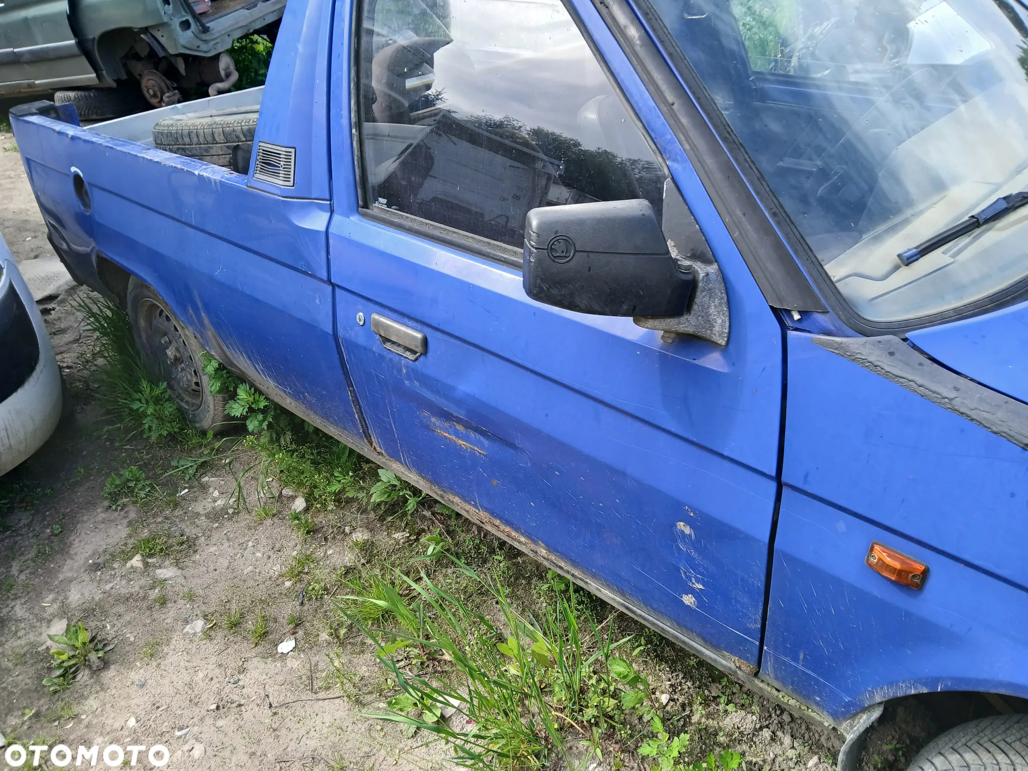 skoda favorit pickup kolor nieczytelny maska pokrywa silnika klapa bagażnika zderzak lampa reflektor - 2