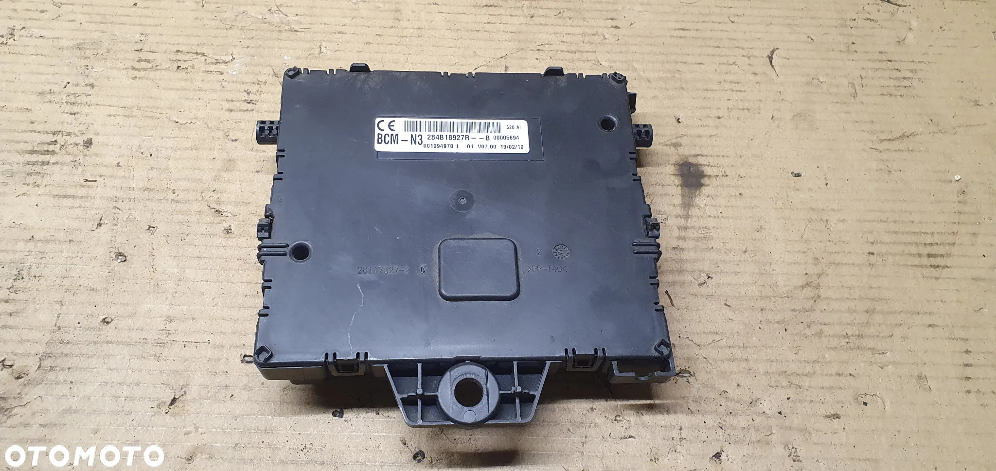 Moduł sterownik BCM Opel Movano III 284B18927R - 3