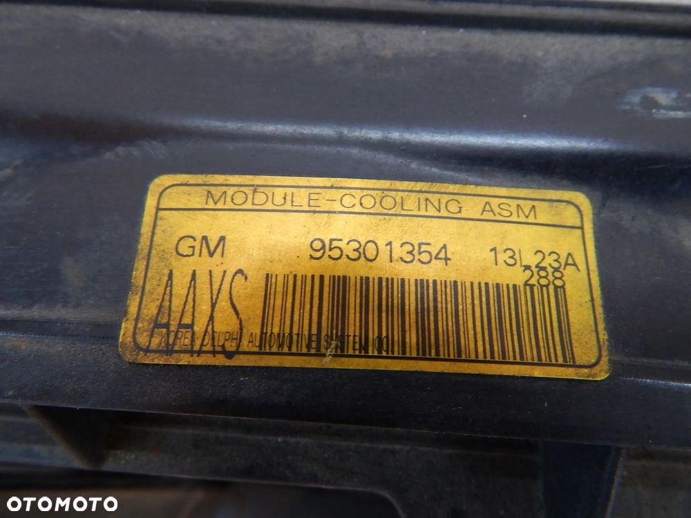 Chłodnica wiatrak wentylator 1.4 1.6 1.7 Opel MOKKA I Trax 12-18 KOMPLET Łuków części - 4