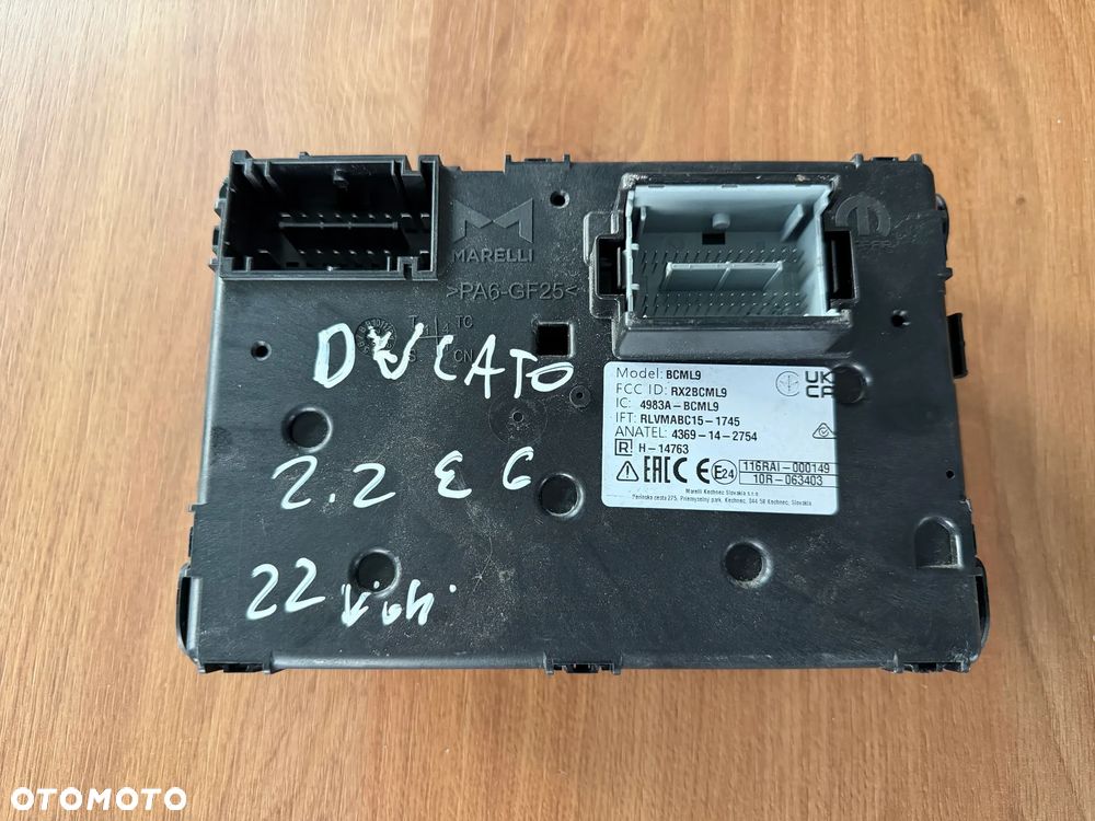 Ducato Boxer Jumper 2,2 140KM E6 HDI 22-25 moduł BSI 503446570011 - 1