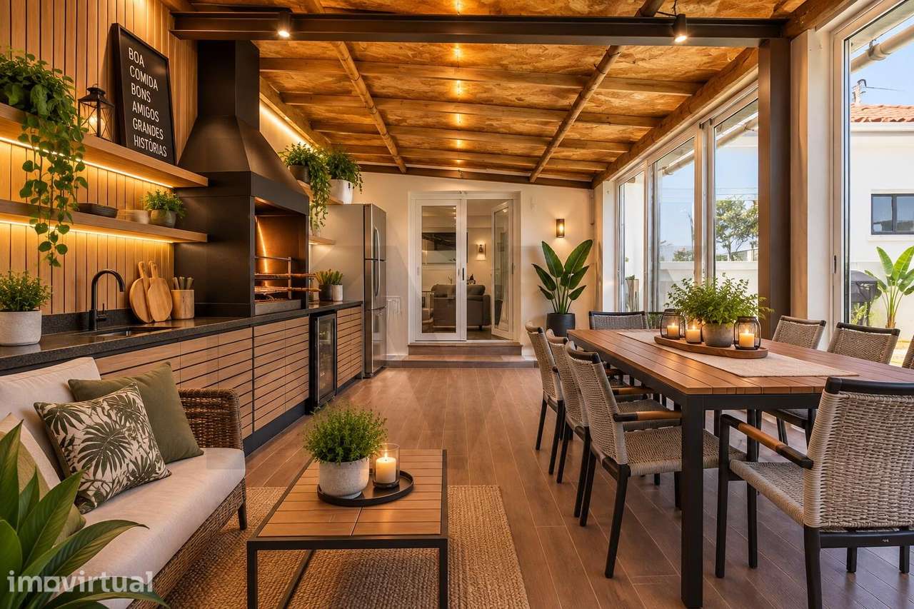 Moradia T3 Renovada para Habitação Própria - Jardim de 100m2 Belas✨ - Grande imagem: 2/39