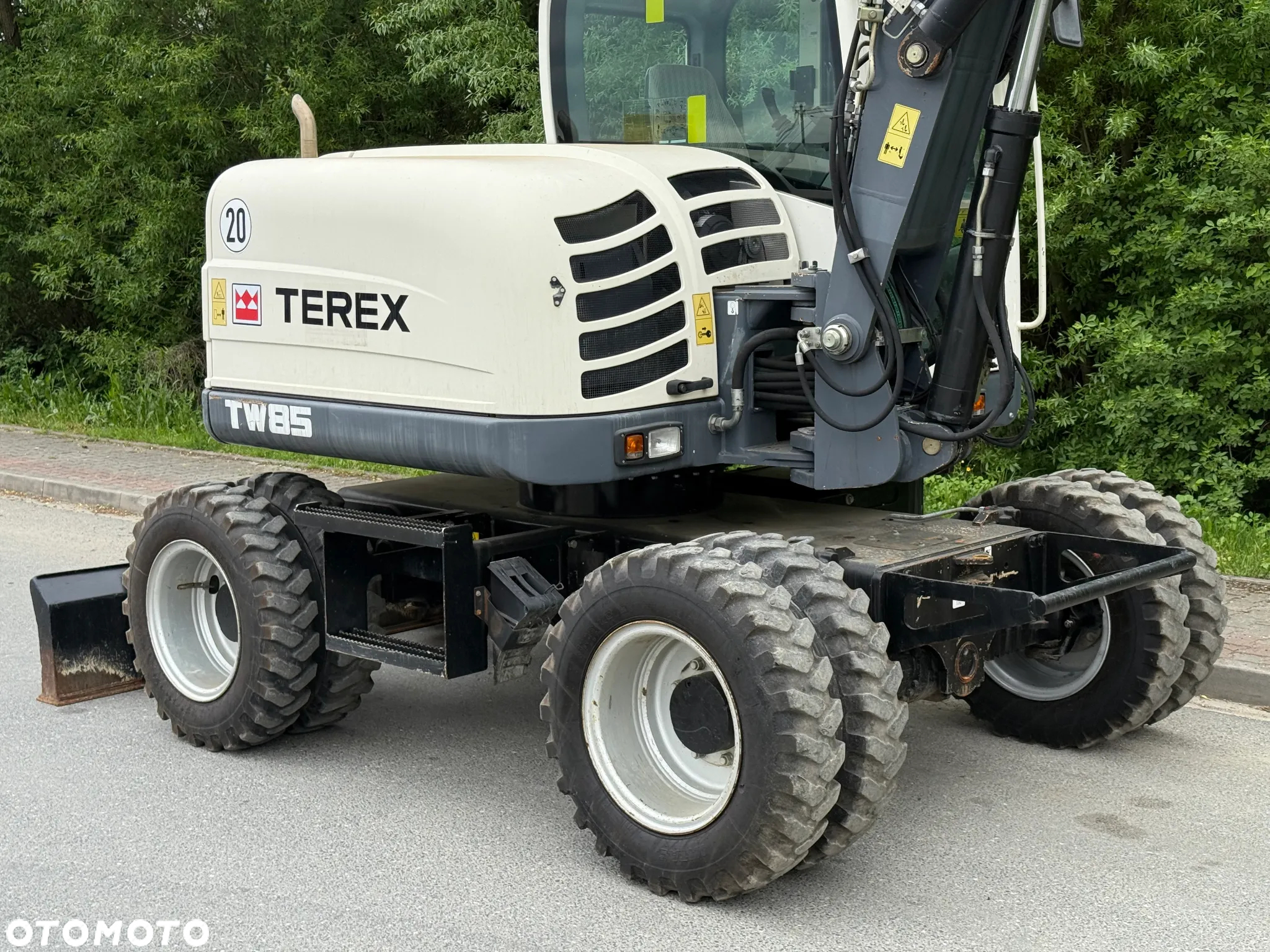 Terex * Koparka Kołowa TEREX TW 85 * Sprowadzona * Rototilt * - 15