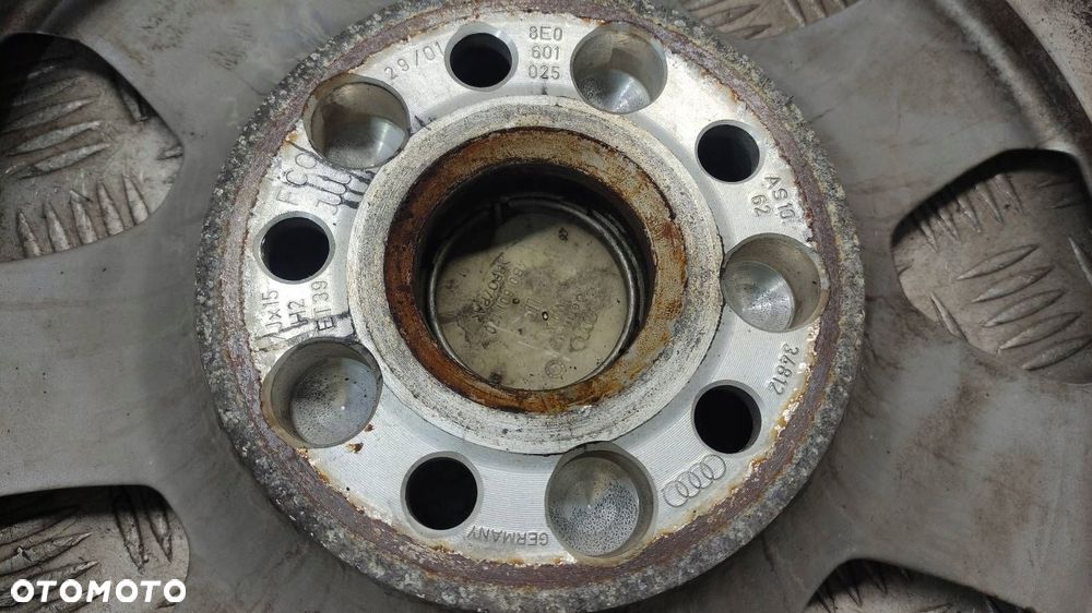 FELGA ALUMINIOWA 4 SZT 8E0601025 5X112 7JX15 ET39 FI57,1 - 2