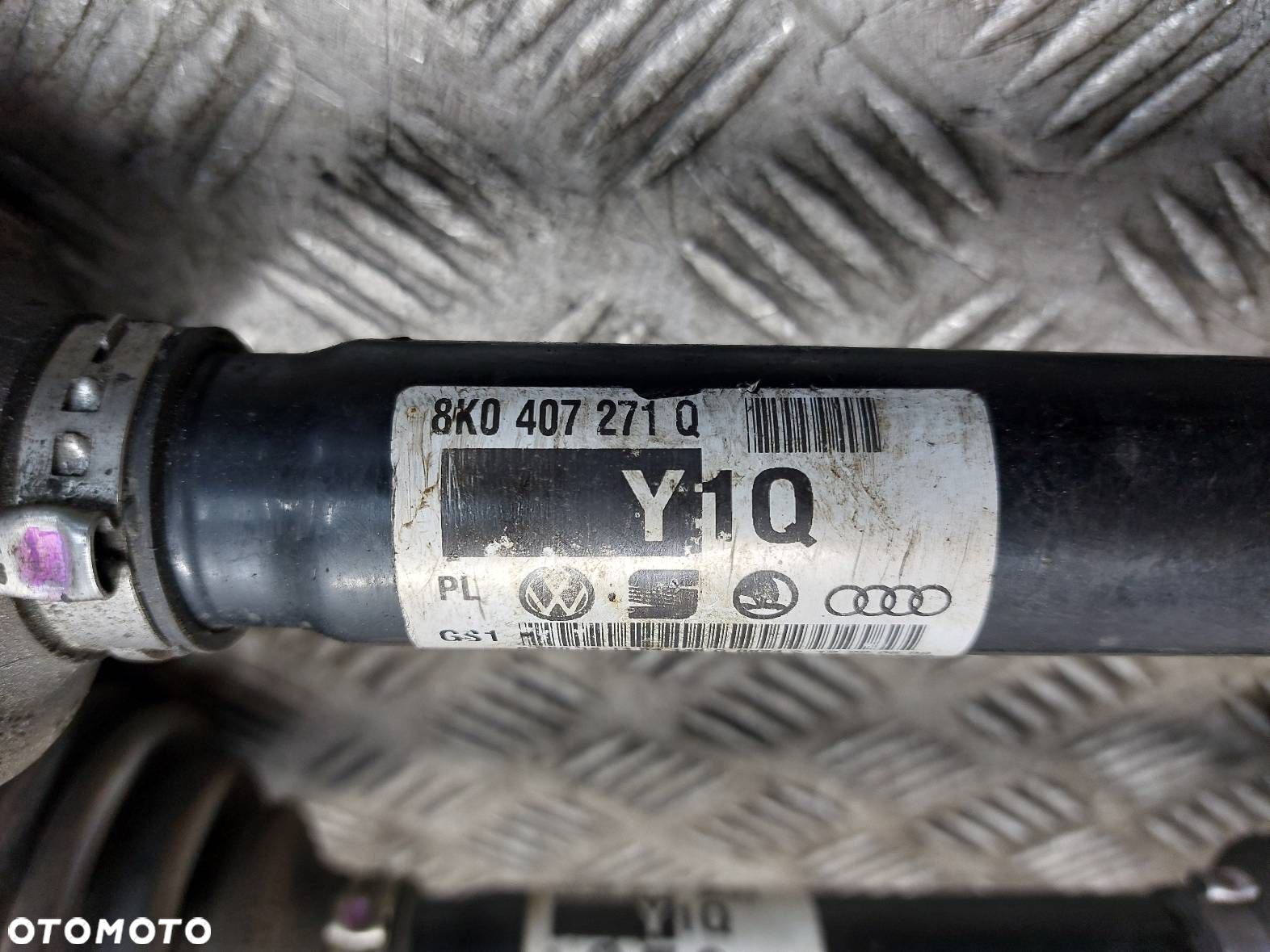 PÓŁOŚ LEWY PRZÓD + PRAWY PRZÓD AUTOMAT AUDI A5 8T 2.0 TFSI 8K0407271Q - 6