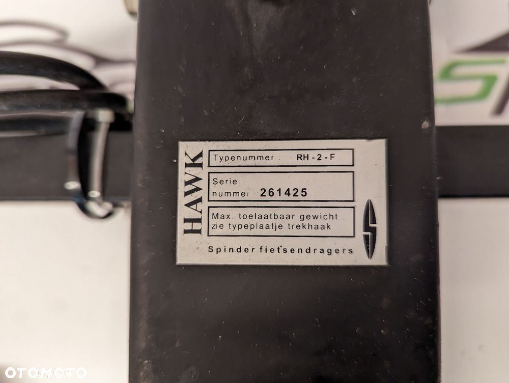 Uchwyt bagażnik rowerowy na hak Spinder na 2 rowery - 5