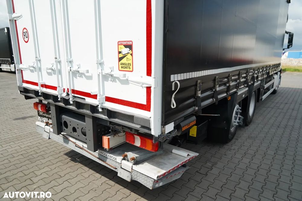 Mercedes-Benz ACTROS 2545 / CORTINĂ  8,8 m / DHOLLANDIA LIFT - 2.000 KG / PODEA REZISTENTĂ / PUNȚ DE DIRECȚIE / EURO 6 - 13