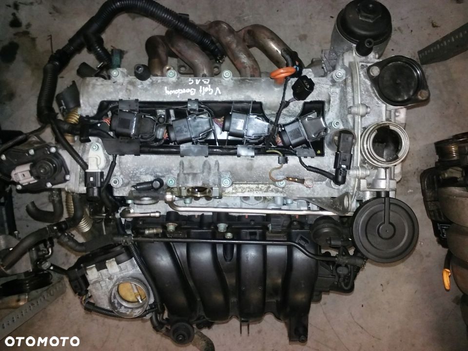 SILNIK SŁUPEK VW GOLF V 5 TOURAN 1.6 FSI BAG AXU - 2