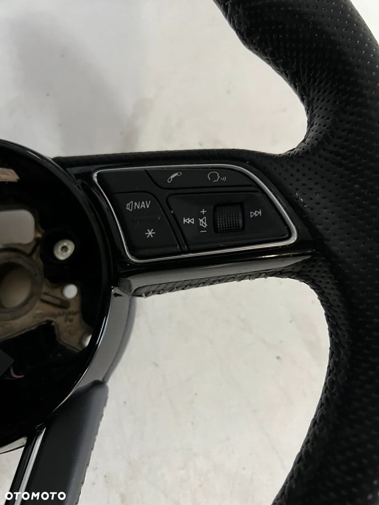 KIEROWNICA SKÓRA AUDI A4 S4 B9 A5 S5 F5 S-LINE 8W0419091P * - 4