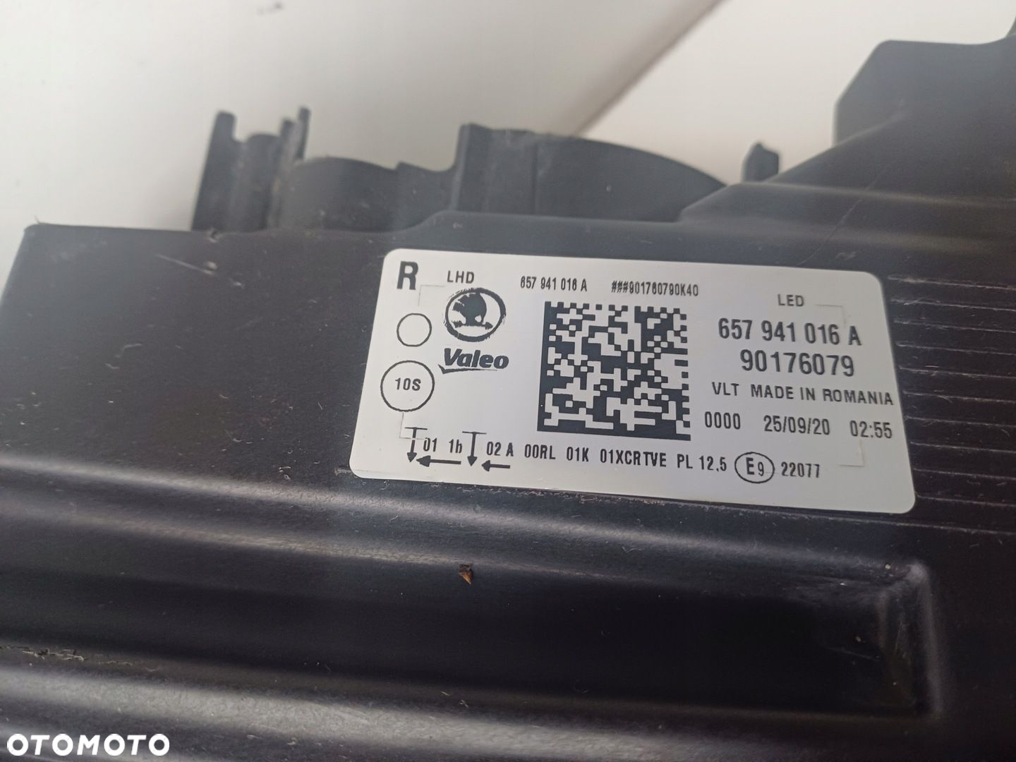 lampa prawy przod SKODA SCALA FULL LED EUROPA - 5