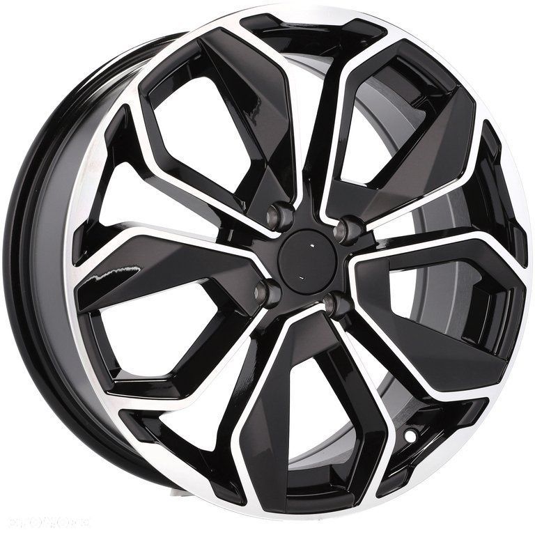 4x Felgi 17 m.in. do RENAULT Captur Clio III IV V Grand Scenic Megane II Sandero - B5296 (XFE164) - 3