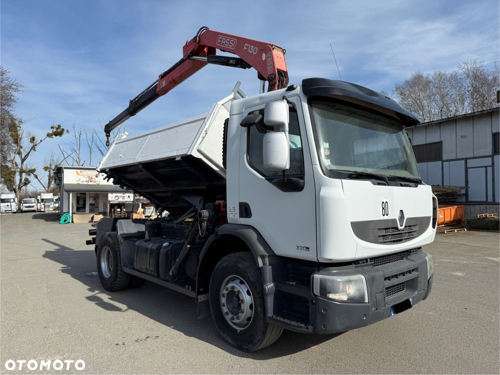 Renault PREMIUM 320 LANDER* HDS FASSI F130A.22* PAKA 4M* BI-BENNE+HYDROBURTA* KLIMA* MANUAL* Z FRANCJI - 3