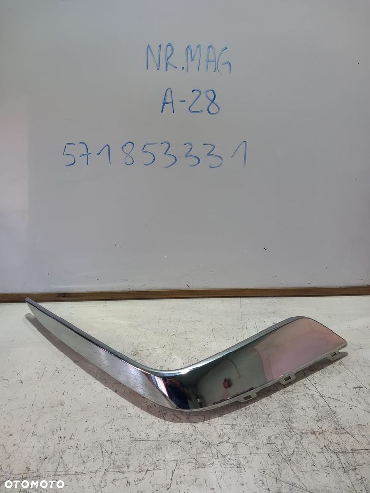 LISTWA CHROM ZDERZAKA LEWY TYŁ VW TIGUAN III 571853331 - 1