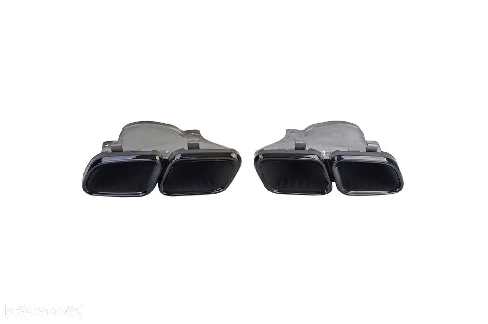 Difusor com Ponteiras Mercedes CLS C218 (2014 a 2017) - 6