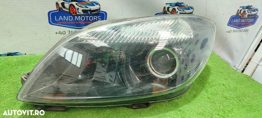 FAR STANGA HALOGEN CU LUPA SKODA FABIA 5J / FACELIFT / COD OEM 153874 / 173203 2010-2015 (4G2) - 1